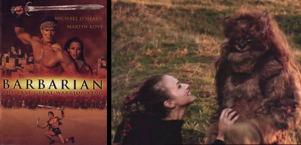 Left -  a very mileading poster   Right - some Ewok abuse