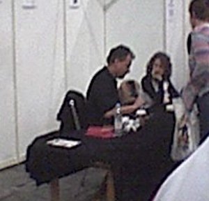 John De Lancie, one of the famous faces that I recognised!