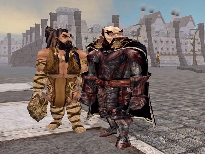 Grumm and Harr'Uk looking for trouble