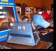 I wasn't the only one who wanted to take K9 home with me, but he was a bit big to hide in my coat!