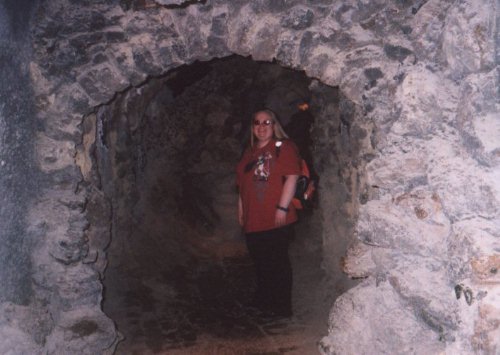 Midgey was looking forward to seeing Santa in the Grotto