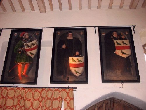 Quick, no bugger's around, take a photo whilst you can, even if it's of a bunch of camp blokes with shields.