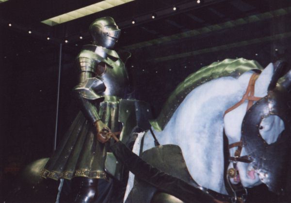 Bloke in a skirt! Is that Eddie Izzard in there?