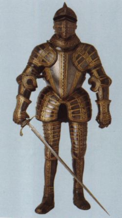 Light Field Armour English about 1587