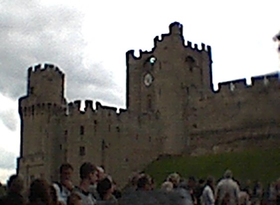 Ooh, it's like queuing at a theme park. Strange that.