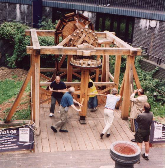 All that effort to produce a basin of dirty water! We decided to get a drink from Boots instead.