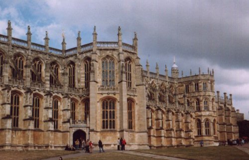 St George's Chapel, impressive on the outside, apparently even more impressive on the inside, can't say for sure as it was full of religious types for some reason